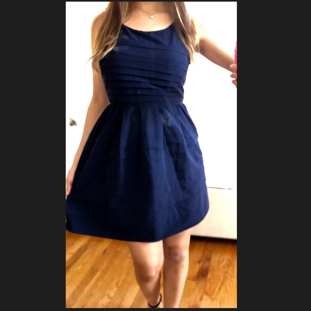 Cute navy blue dress